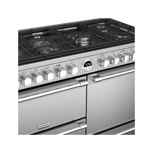 Stoves ST STER DX S1100DF SS Range Cooker Duel Fuel 110cm Wide
