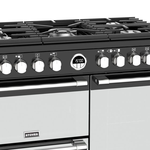 Stoves ST STER DX S900DF BK Range Cooker Duel Fuel 90cm Wide