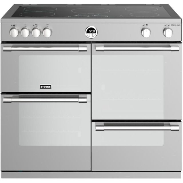 Stoves ST STER S1000Ei SS Range Cooker Induction 100cm Wide