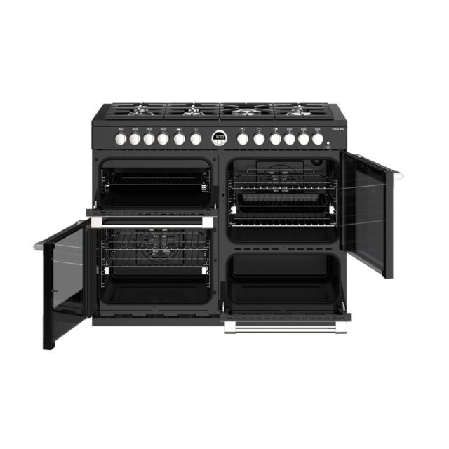 Stoves 444444501 Sterling S1100DF Dual Fuel Range Cooker
