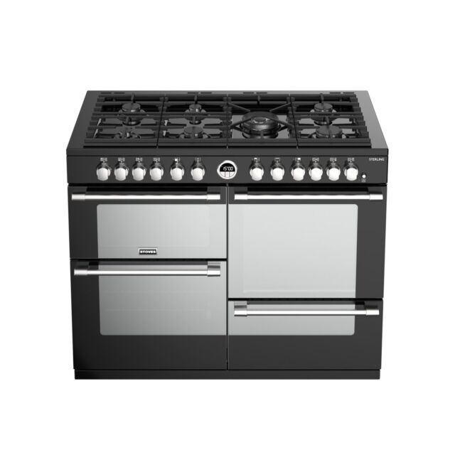Stoves 444444501 Sterling S1100DF Dual Fuel Range Cooker