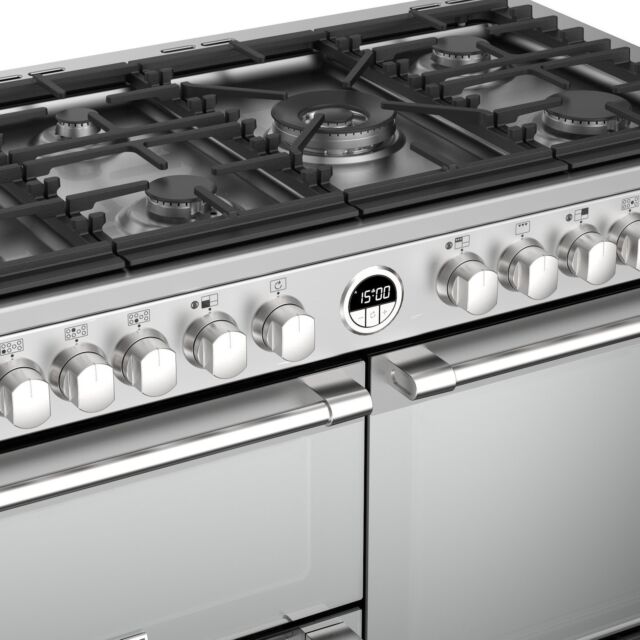 Stoves 444444502 Sterling S1100DF Dual Fuel Range Cooker