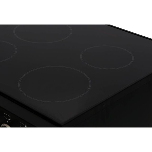 Stoves 444440992 Sterling 600E Electric Ceramic Range Cooker - Black