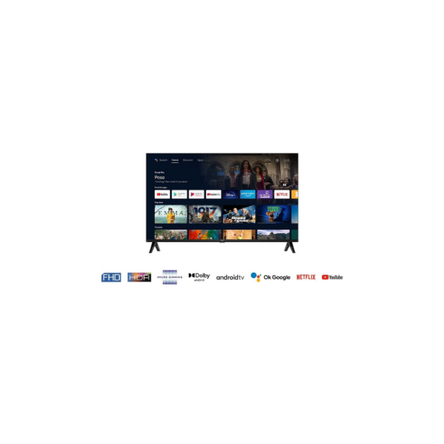 TCL 32S5400AFK 32inch Frameless FHD HDR Smart Android TV
