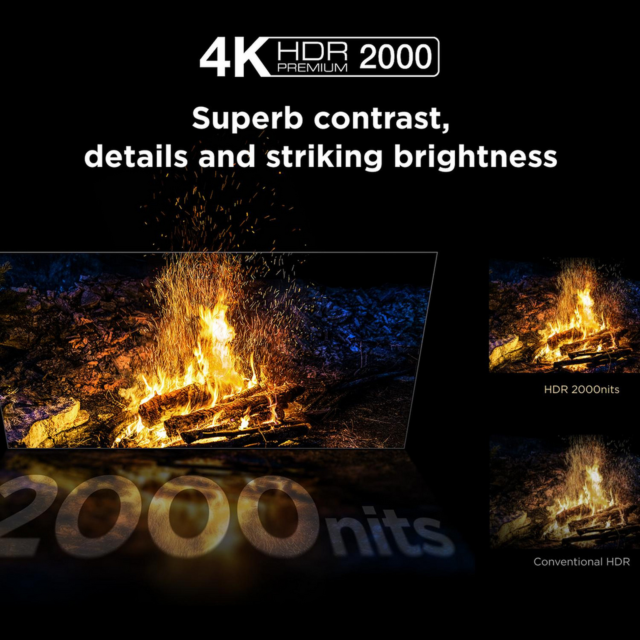 TCL 50C7K-UK 50-inch 4K QD-Mini LED TV