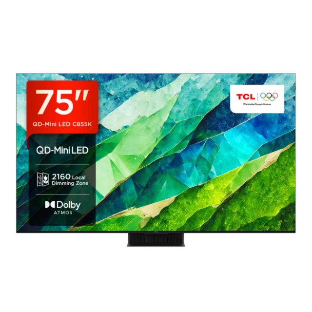 TCL 75C855K 75inch 4K QLED HDR Premium Google TV
