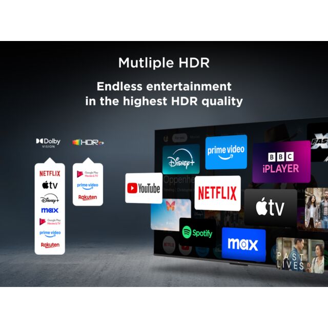 TCL 75Q6C-UK 75inch 4K QD-Mini LED UHD Smart Google TV