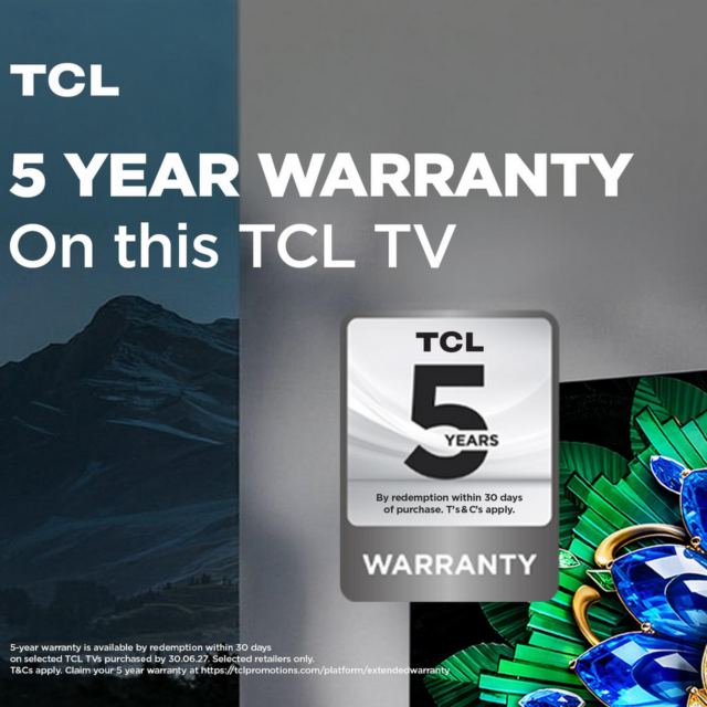 TTCL 85A400M-UK 85inch QD-MINI LED TV with HVA Panel