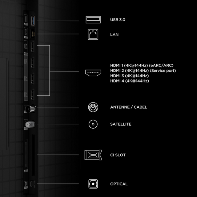 TCL 85C8L-UK 85 inch 4K QD-Mini LED Google TV