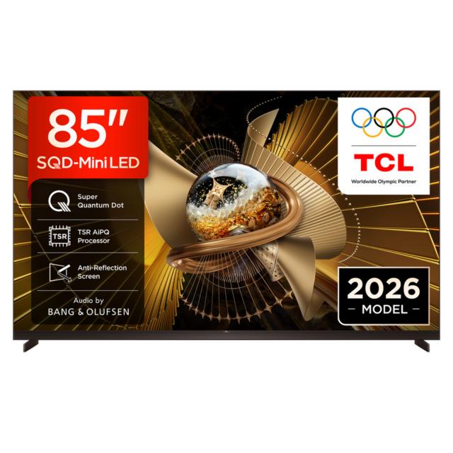 TCL 85X11L-UK 85-inch 4K Ultra HD SQD MINI LED TV