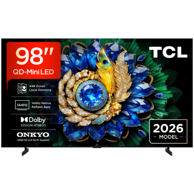 TCL 98A400M-UK 98 inch QD-Mini LED Television