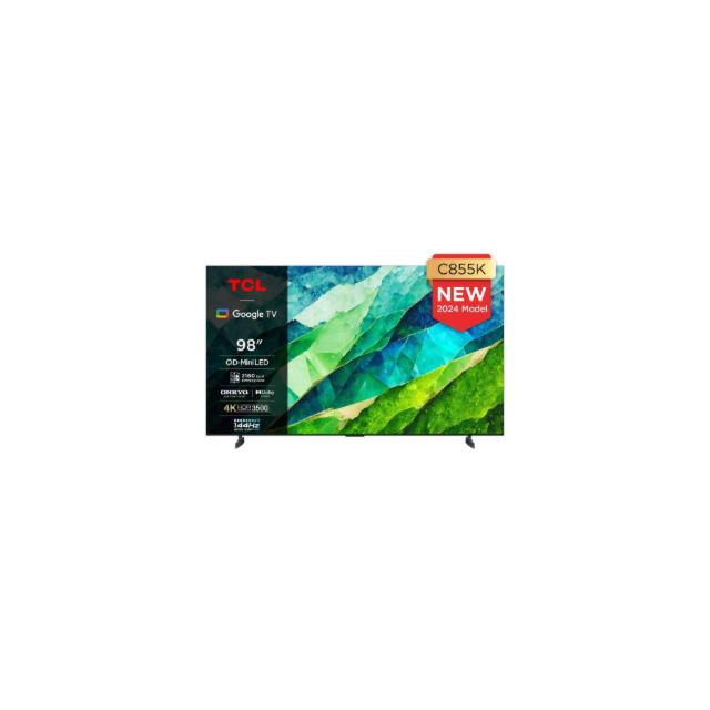 TCL 98C855K 98inch 4K QLED HDR Premium Google TV