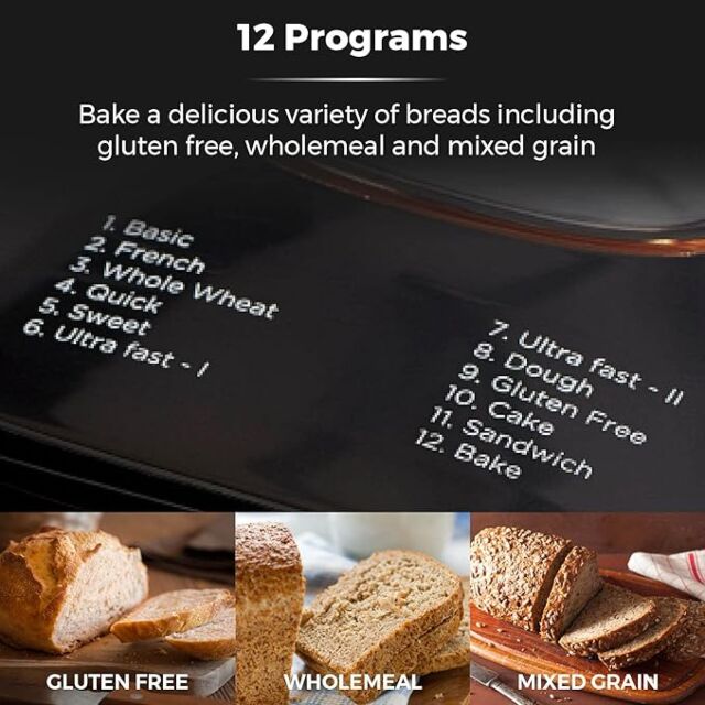 Tower T11003 Bread Maker 2Lb Loaf Capacity Digital 