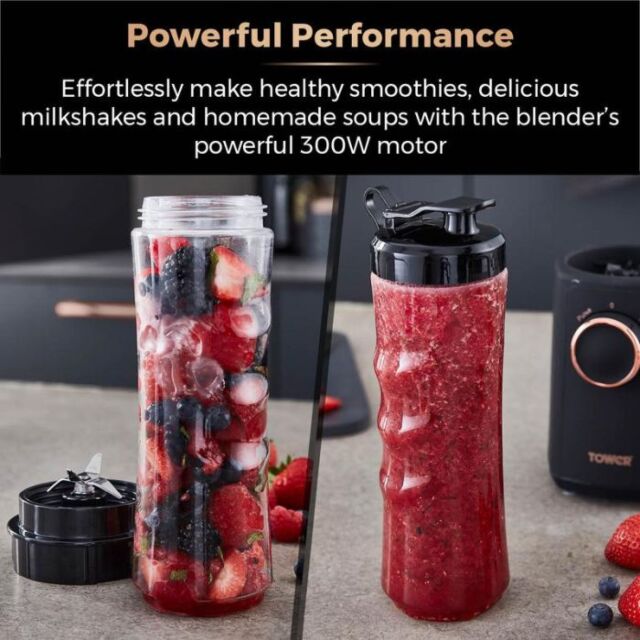 Tower T12060RGG Personal Blender Cavaletto In Grey