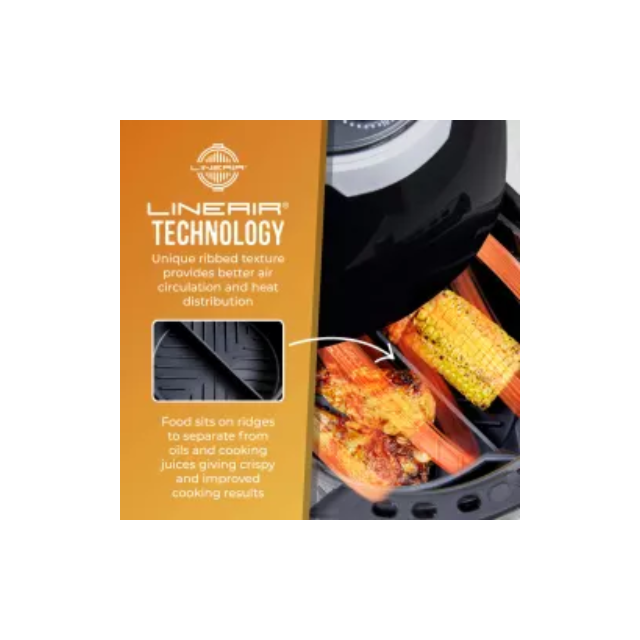 Tower T843094 Air Fryer Silicone Insert For Round Air Fryer With Divider 