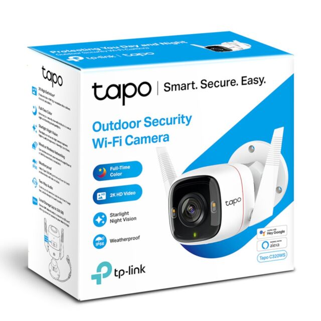 TP-LINK TAPOC320WS Outdoor Security Wi-Fi Camera