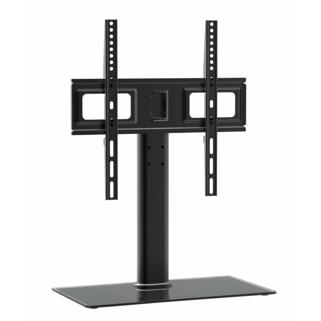 TTAP TT44S Fits TVs up to 55inch 8mm Glass base, 3 Hgt adj, Wgt 30Kg, 400 x 400 Vesa