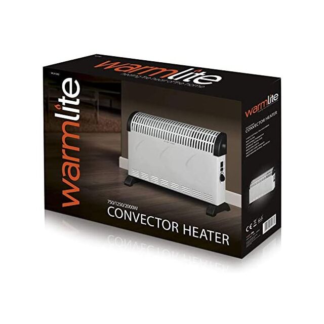 Warmlite WL41001N Convector Heater 2000 Watt In White