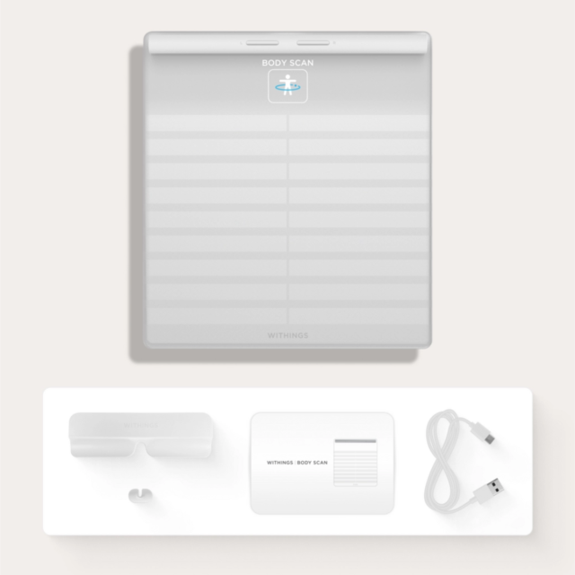 WITHINGS WBS08W Body Scan Smart Scale - White