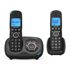 Alcatel ATL1425222 Xl595 Dect Twin Digital Router Ready Telephone With Answerphone