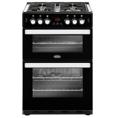 Belling COOKCENTRE60GBLK Cookcentre Gas Cooker In Black 