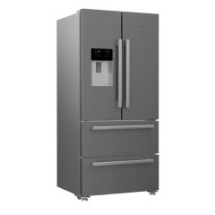 Blomberg KFD4953XD Frost Free American Style Fridge Freezer - Stainless Steel - A+ Energy Rated
