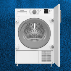 Blomberg LTIP07310 7kg Intergrated Heat Pump Tumble Dryer - White