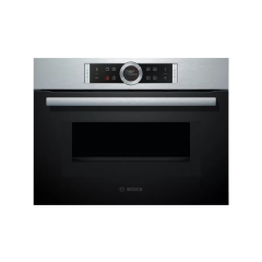 Bosch CMG633BS1B Series 8 Built-In Combination Microwave