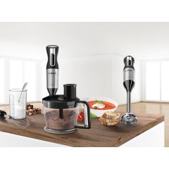 Bosch MSM6S90BGB ErgoMixx Hand Blender with Food Processor 750W - Black + Silver