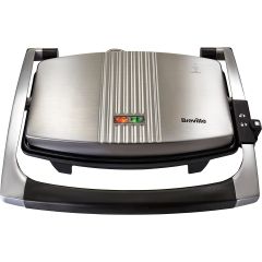 Breville VST025 Pannini Press In Stainless Steel