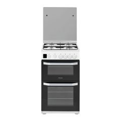 Hotpoint HD5G00CCW 50Cm Gas Cooker Double