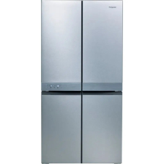 Hotpoint HQ9B1L1 90.8cm 60/40 Frost Free American Style Fridge Freezer - Inox