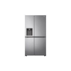 LG GSLV71PZTF 91.3Cm Frost Free American Style Fridge Freezer - Shiny Steel