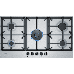 Neff T29DS69N0 90Cm Stainless Hob