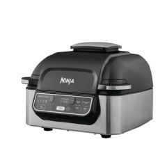 Ninja AG301UK Health Grill + Air Fryer - Black/Stainless Stee