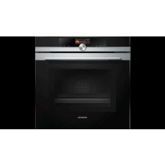 Siemens HM676G0S6B cm Built In Electric Single Oven with Microwave - Stainless Steel