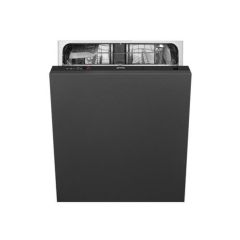 Smeg DI12E1 Integrated Full Size Dishwasher - Black Control Panel - A+ Energy Rated