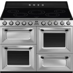 Smeg TR4110IX2 110Cm Victoria Stainless Steel Four Cavity Traditional Cooker