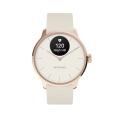 WITHINGS HWA111 -model 1-All-Int Scanwatch Light - Rose Gold White