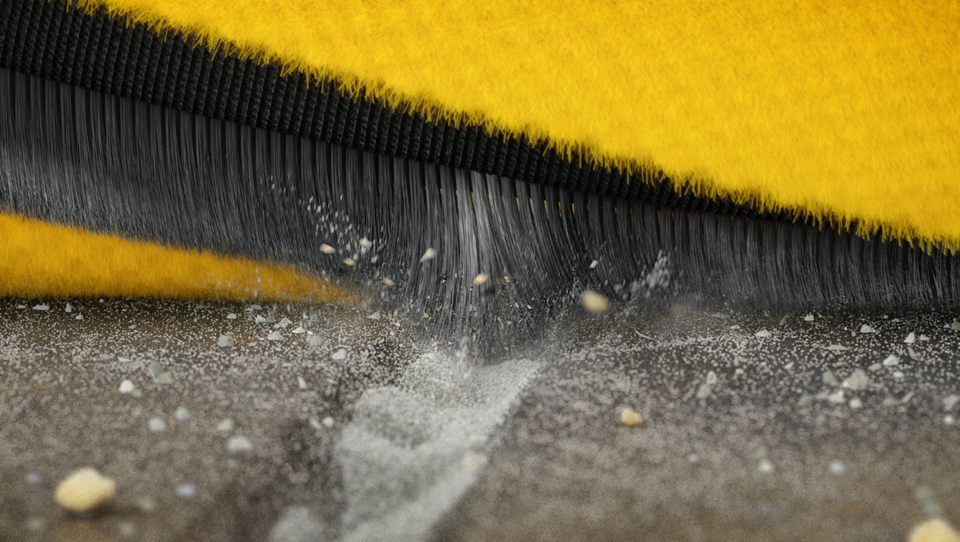Anti-static carbon fibre filaments.